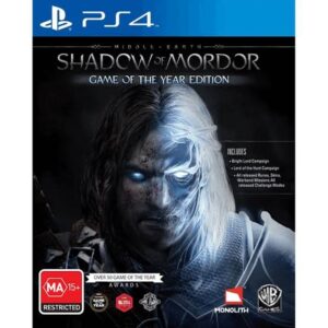 Middle Earth Shadow of Mordor Game of the Year Edition