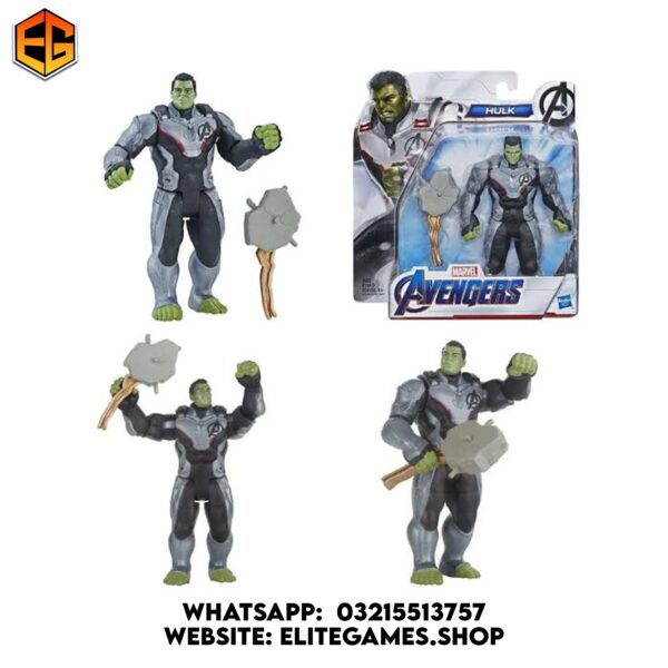 Avengers Marvel Endgame Team Suit Hulk Deluxe Figure