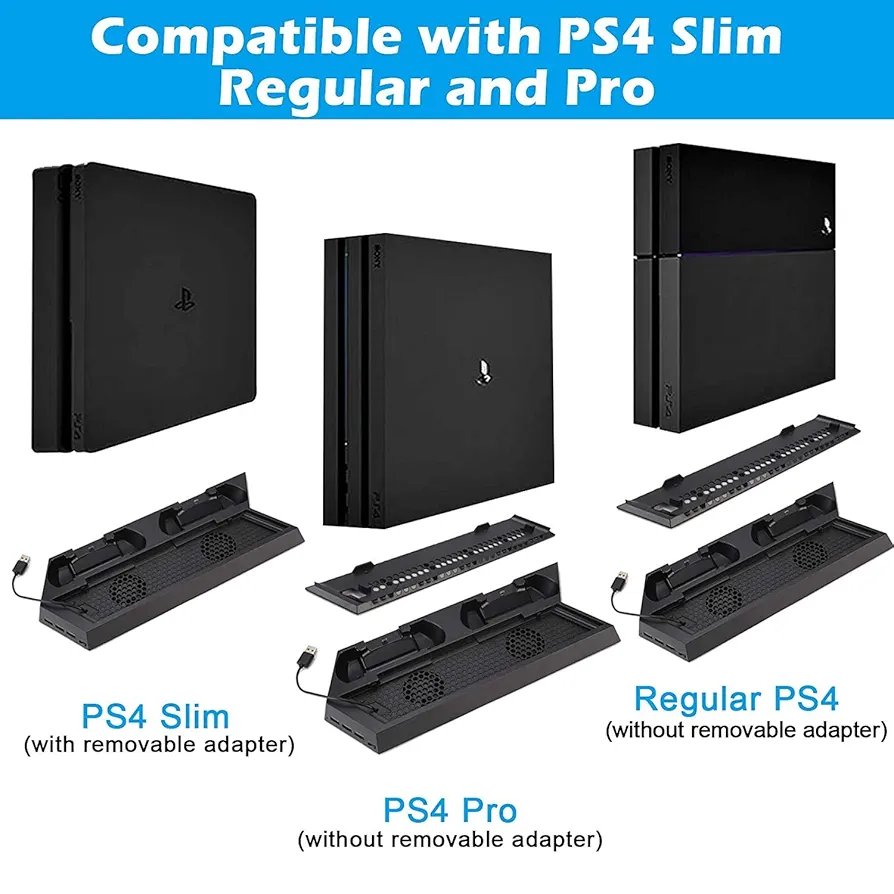 Vertical Cooling Stand for PS4 FAT/SLIM/PRO - Image 3
