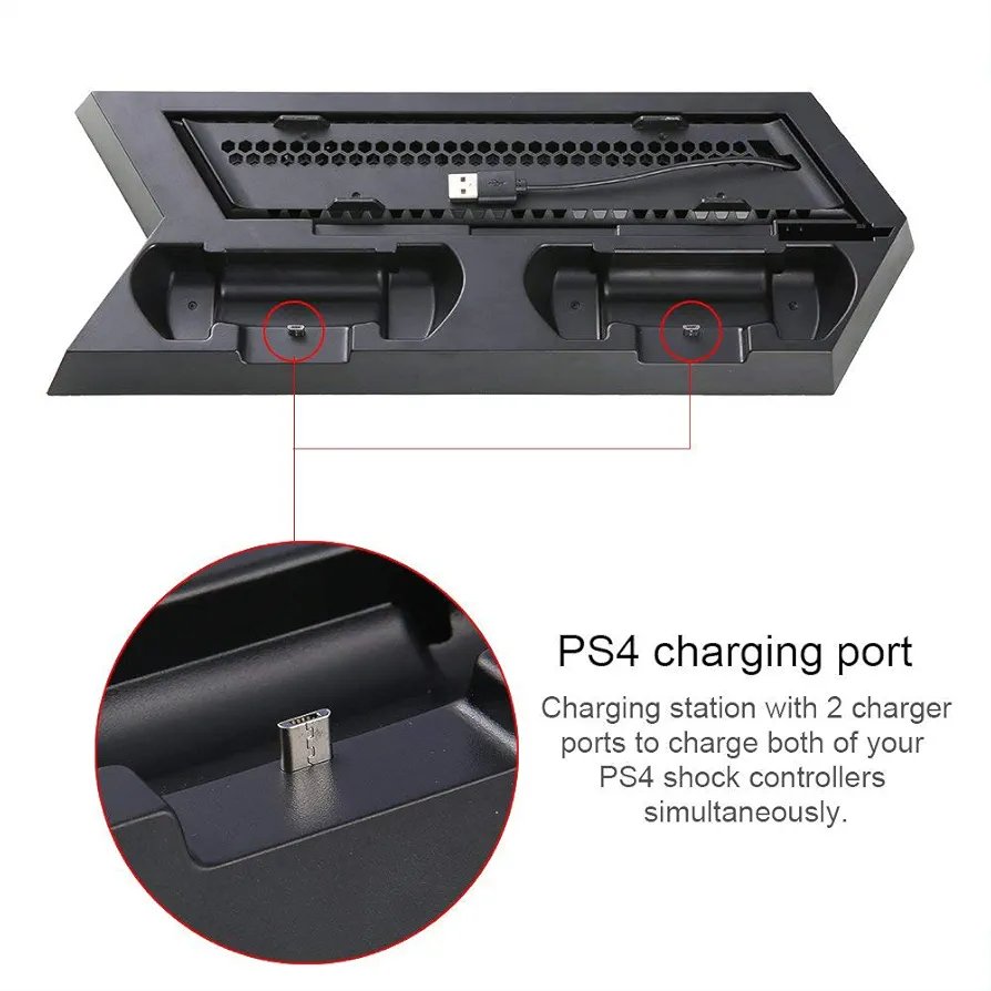 Vertical Cooling Stand for PS4 FAT/SLIM/PRO - Image 6